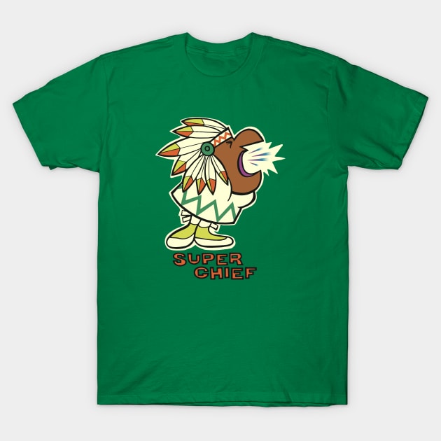 Super Chief T-Shirt by DustinCropsBoy